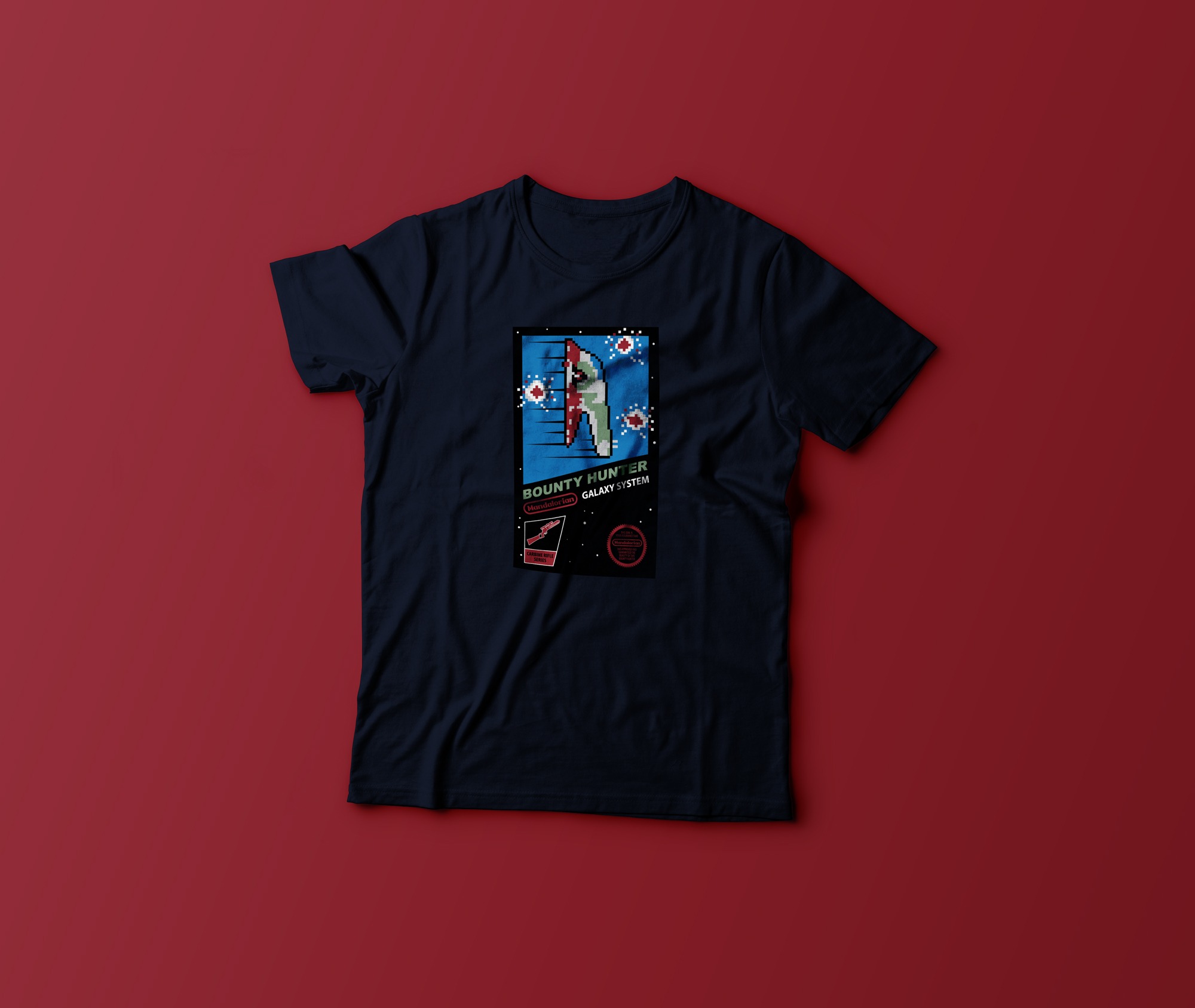 Bounty Hunter T shirt design for 26 shirts