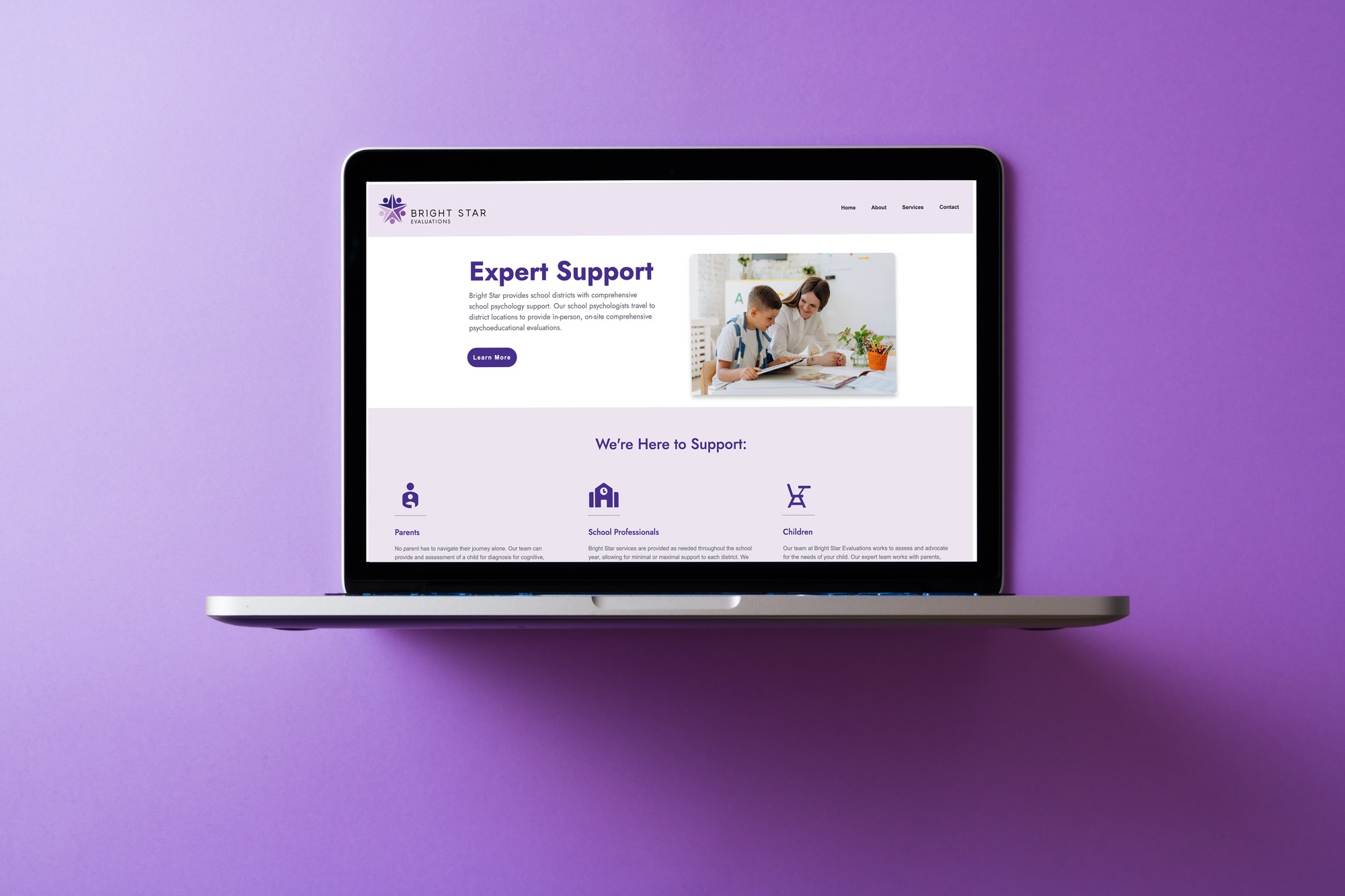 Bright Star Evaluations website