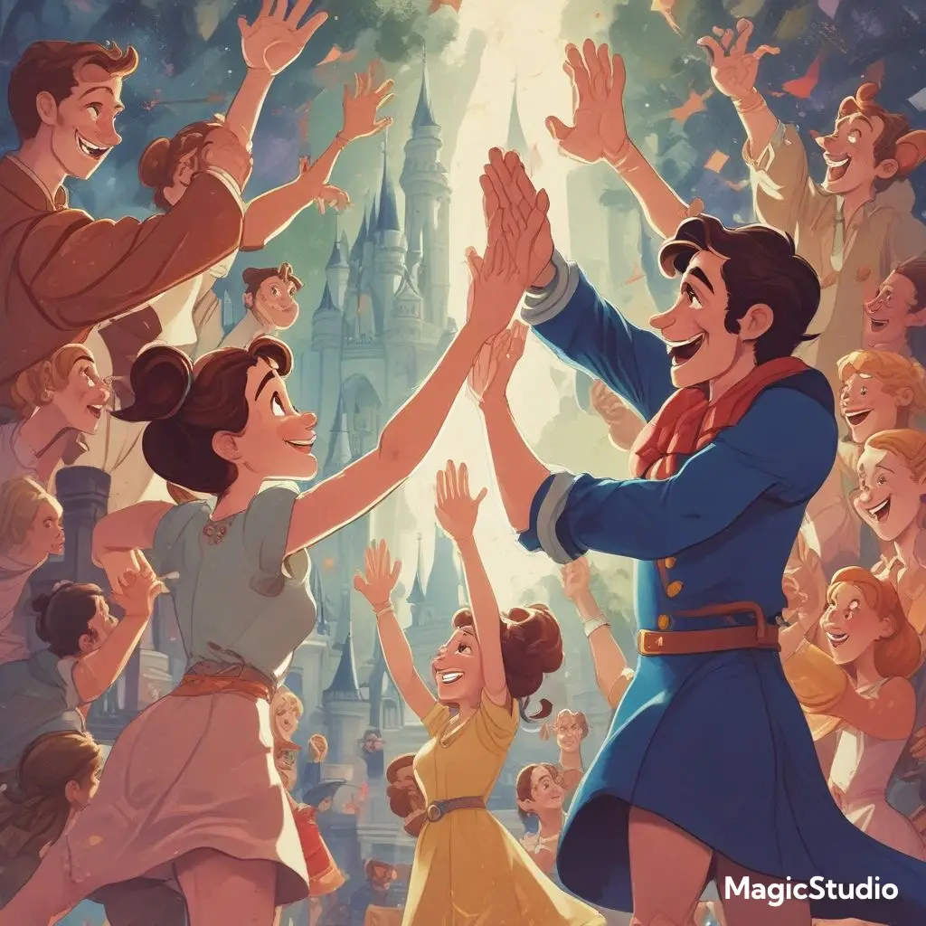 AI art in style of Disney