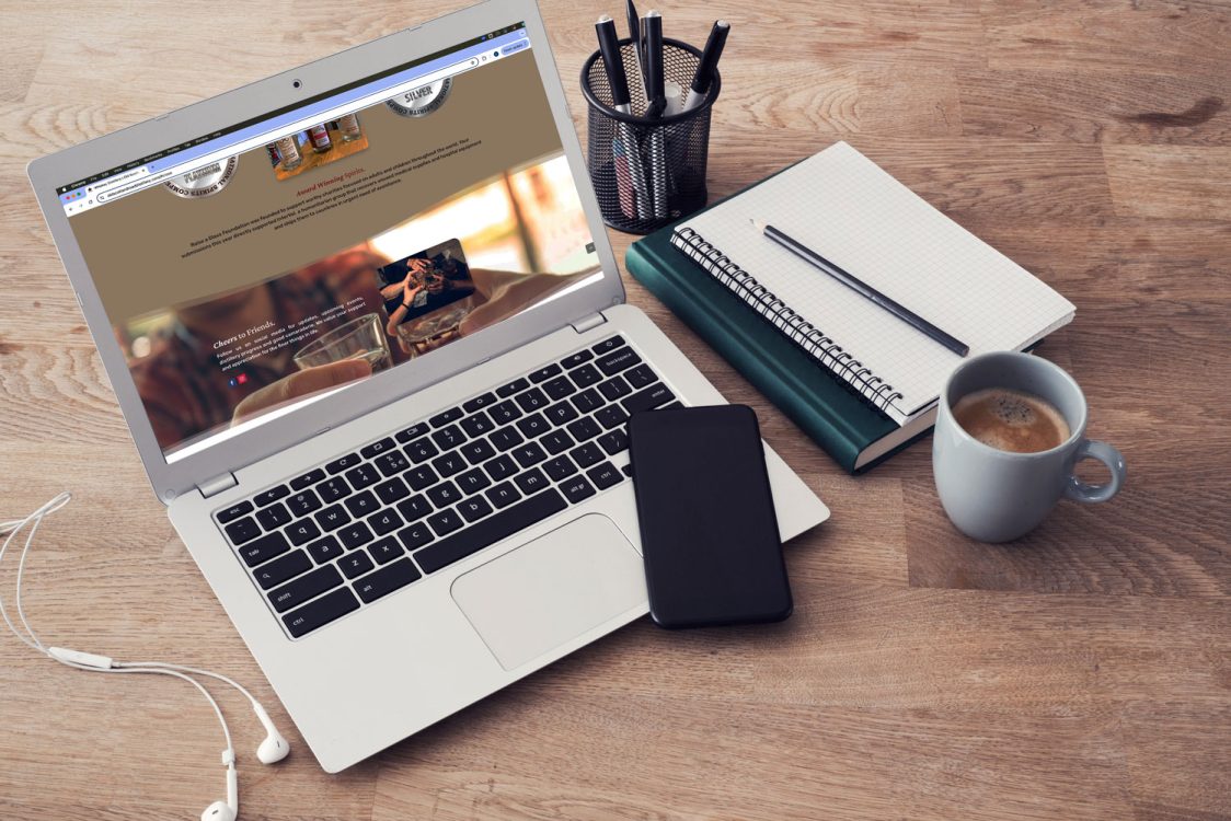 custom website redesign of Old Scotland Road Distillery's website