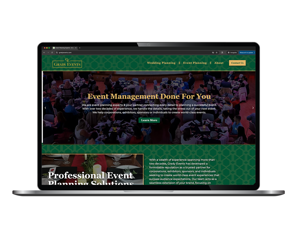 Grady Events Laptop