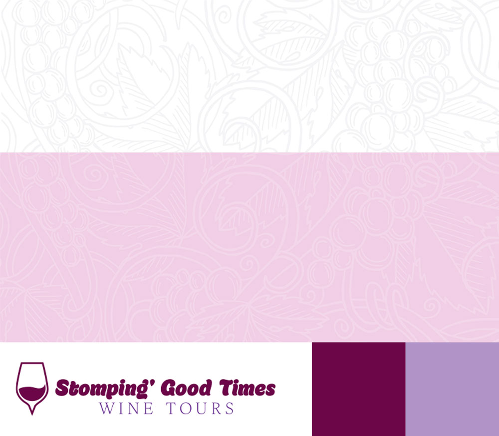 Branding for Stompin' Good Times Wine Tours